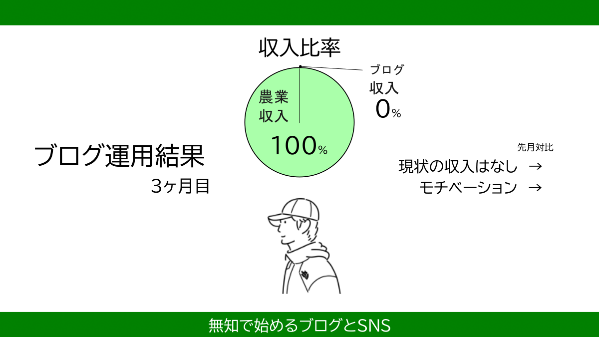 野菜＋習慣ブログ　運用報告