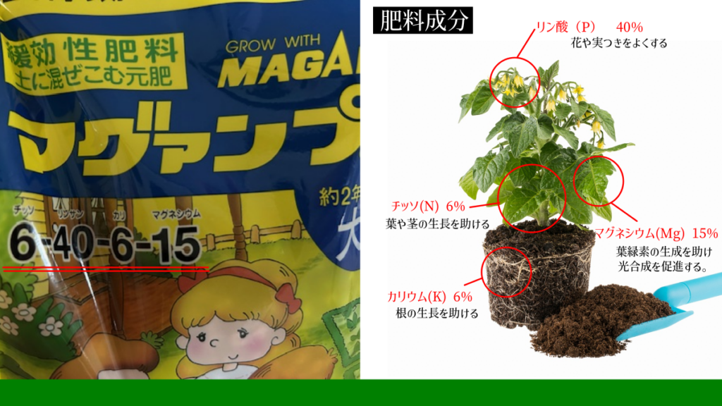 マグァンプKの肥料成分