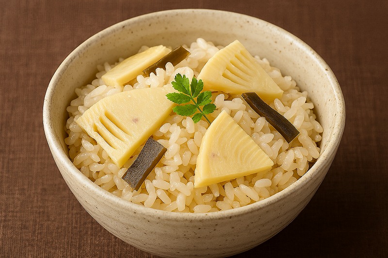 タケノコごはん