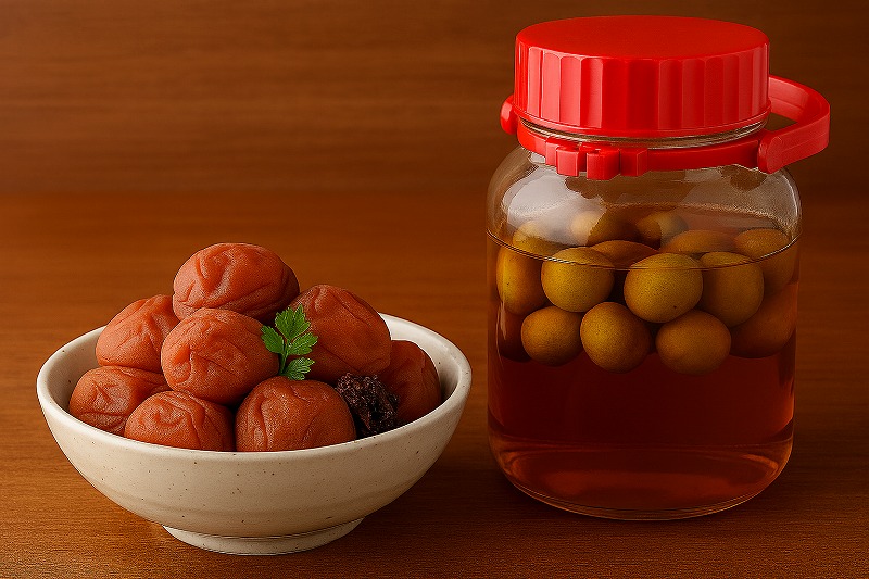 梅　梅干しと梅酒