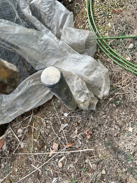 寒冷紗のまとめ方