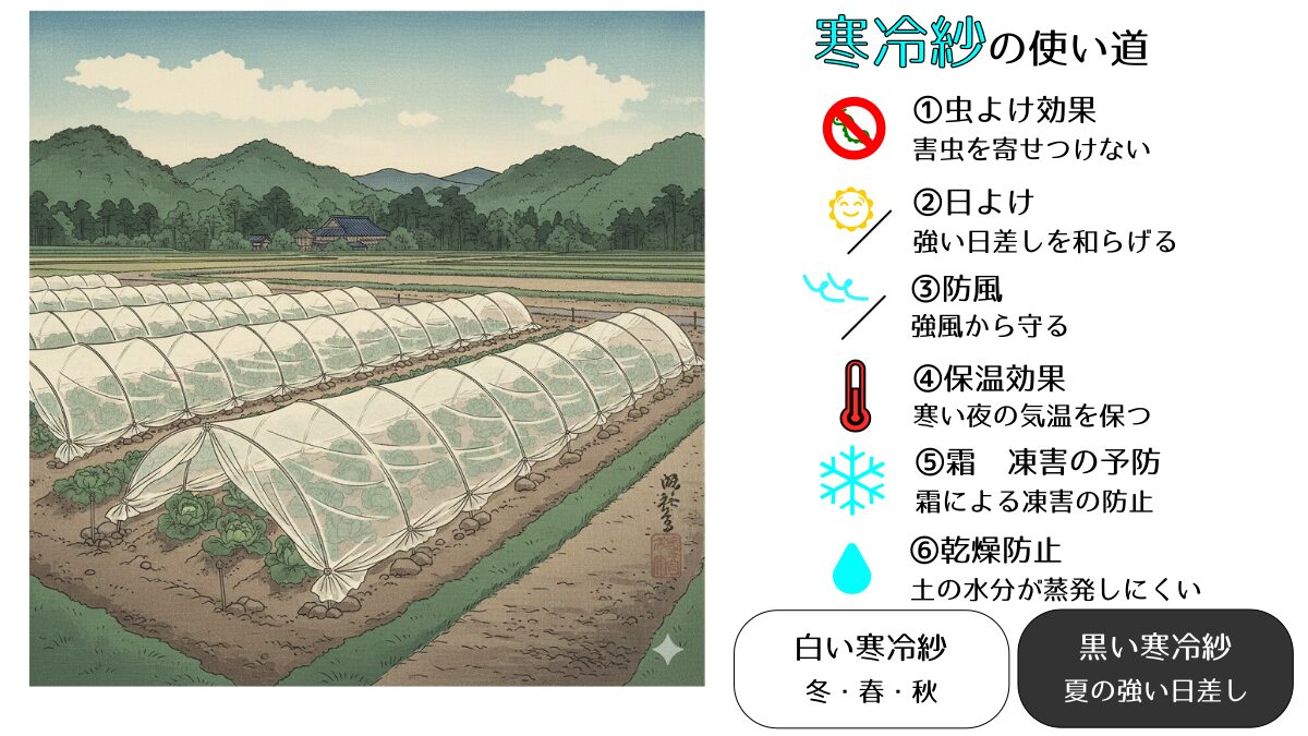 寒冷紗の使い道