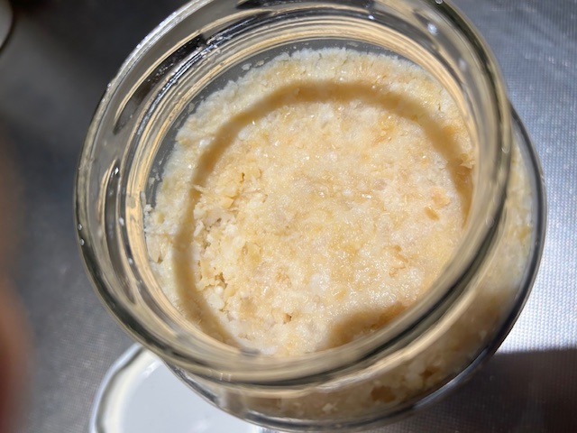 ヨーグルトメーカーでの味噌